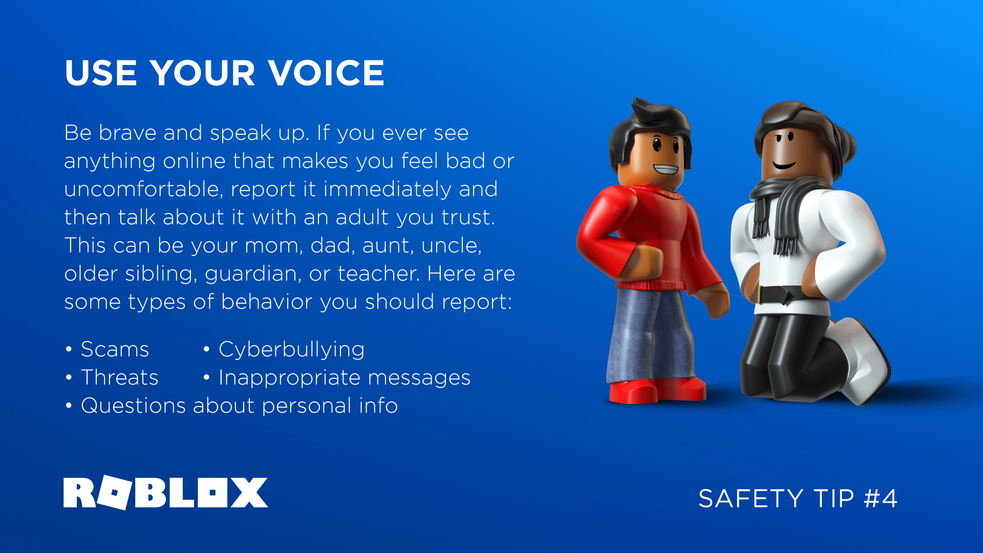 Roblox Safety Tips